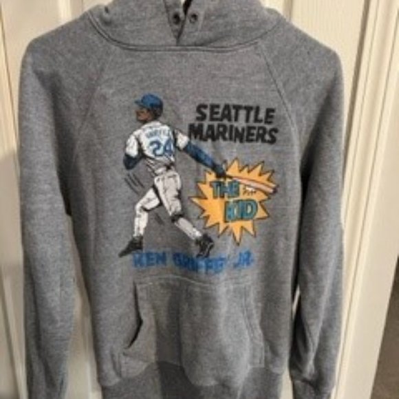 HOMAGE Ken Griffey Jr Mariners Home Run Hoodie - Picture 3 of 3